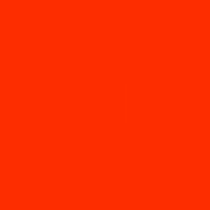 Витражная плоттерная пленка_Oracal 8300 F033 Red Orange 1.26x50 м
