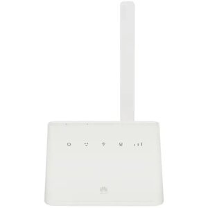Wi-Fi роутер Huawei B311-221, 802.11b/g/n, 2.4 ГГц, до 300 Мбит/с, LAN 1x1 Гбит/с, WAN 1x1 Гбит/с, внешних антенн: 1x4 дБи, LTE (51060HWK)