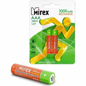 Аккумулятор Mirex 23702-HR03-10-E2