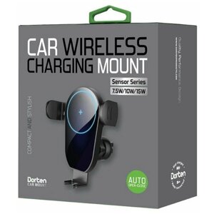 Автомобильное беспроводное зарядное устройство Dorten Car 15W Wireless Charging Mount Sensor Series