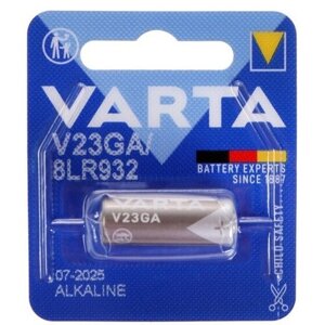 Батарейка алкалиновая Varta, LR23 (MN21, A23) - 1BL, 12В, блистер, 1 шт.