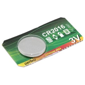 Батарейка Perfeo литиевая, CR2016, 3В, 5шт.