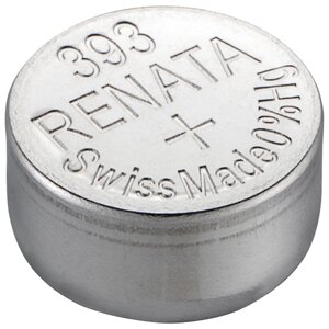 Батарейка Renata 393, в упаковке: 1 шт.
