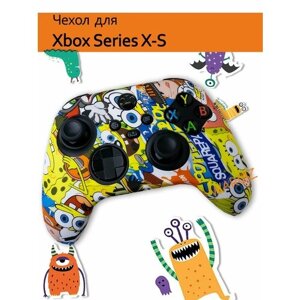 Чехол для геймпада Xbox Series X-S. Защитный силиконовый аксессуар на геймпад икс бокс серия с