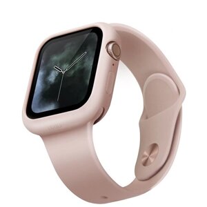 Чехол Uniq Lino для Apple Watch 40 мм, цвет Розовый (40MM-LINOPNK)