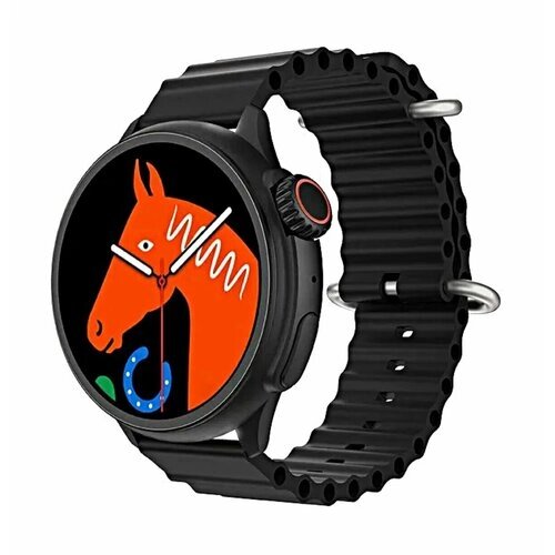 Cмарт часы HW 3 ULTRA MAX PREMIUM Series Smart Watch iPS Display, iOS, Android, Bluetooth звонки, Уведомления, Черные
