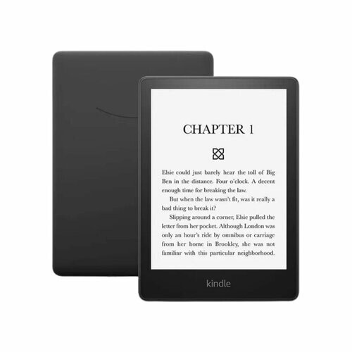 Электронная книга Amazon Kindle PaperWhite 2022 16Gb black Ad-Supported