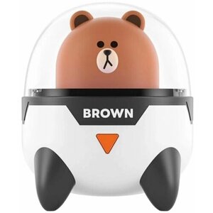 Колонка беспроводная Bluetooth EWA W2 Line Friends - Коричневый