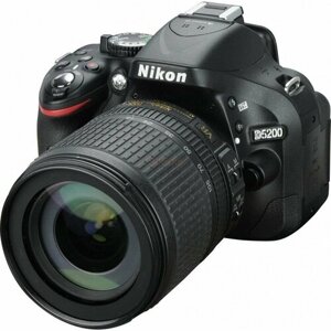 Nikon D5200"фотоаппарат с объективом "AF-S DX Nikkor 18–105 мм F/3,5–5,6 G VR