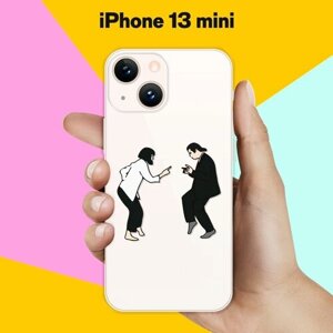 Силиконовый чехол на Apple iPhone 13 mini Миа и Винсент / для Эпл Айфон 13 Мини