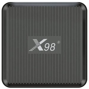 Смарт ТВ приставка X98Q, Андроид медиаплеер 2/16 Гб, Wi-Fi, 4K, Amlogic S905W2