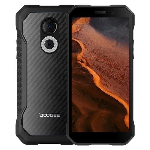 Смартфон DOOGEE S61 6/64 ГБ Global, Dual nano SIM, карбон