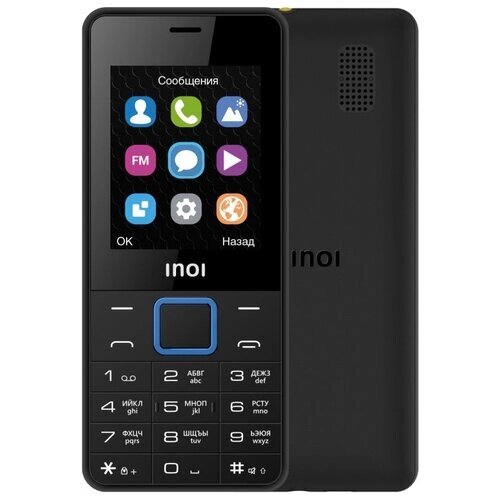 Телефон INOI 241, 2 SIM, черный