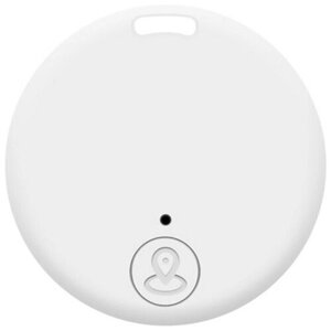 Трекер с защитой от потери Grand Price Smart Tag Round Wireless Bluetooth 5.0 Tracker, белый