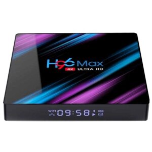 ТВ-приставка Palmexx H96Max 4/64Gb, черный