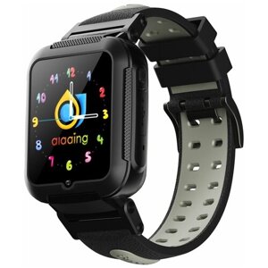 Умные часы для детей MyRespect/Smart Baby Watch E7 4G, Wi-Fi, GPS, 4-х Ядерный процессор, 2 камеры/Детские смарт-часы с сим-картой (черные)