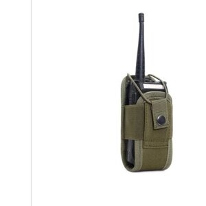 Универсальный подсумок-чехол для радиостанции с креплением molle, на ремень, рюкзак для раций Baofeng Retevis Kenwood TYT Abbree Motorola