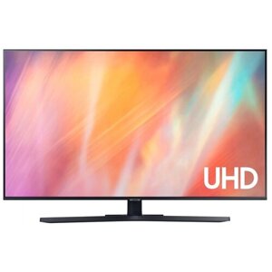 55" Телевизор Samsung UE55AU7570U 2021 RU, titan gray