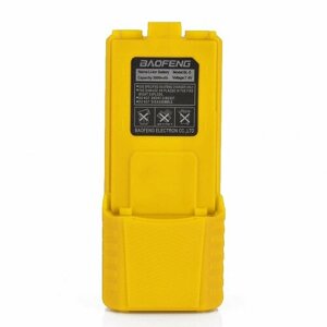 Аккумулятор для рации BaoFeng UV-5R, DM-5R 3800 мАч Желтый (BL-5 3800mAh)
