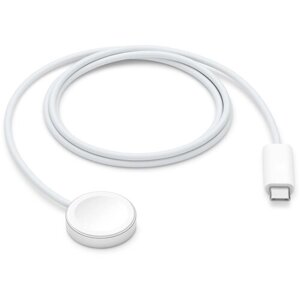 Беспроводная зарядка Apple MLWJ3ZM/A Magnetic Fast Charger для Apple Watch, белая