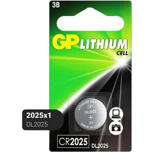 Элемент питания дисковый GP Lithium CR2025