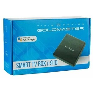 GoldMaster GM I-910 2/16GB - Смарт-приставка Android 10 TV
