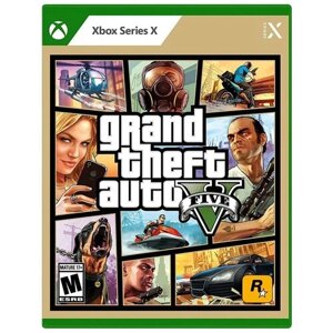 Игра XBOX Series X - Grand Theft Auto V (русские субтитры)