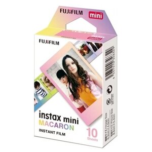 Картридж для моментальной фотографии Fujifilm Instax Mini Macaron, 800 ISO, 10 шт.