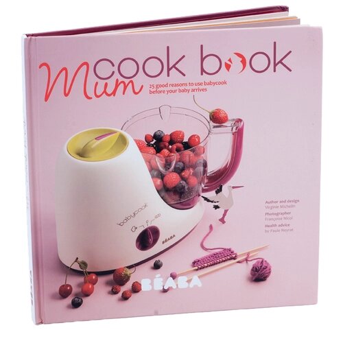 Книга рецептов Beaba Mum Cook Book, English на английском языке
