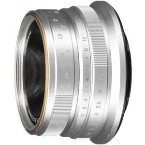 Объектив 7artisans 25mm f/1.8 Fujifilm X, серебристый