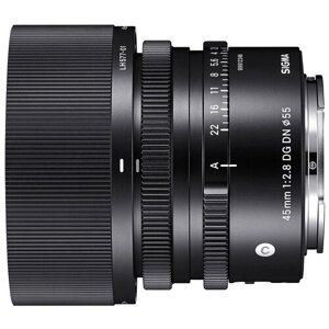 Объектив Sigma 45mm f/2.8 DG DN Contemporary Leica L, черный
