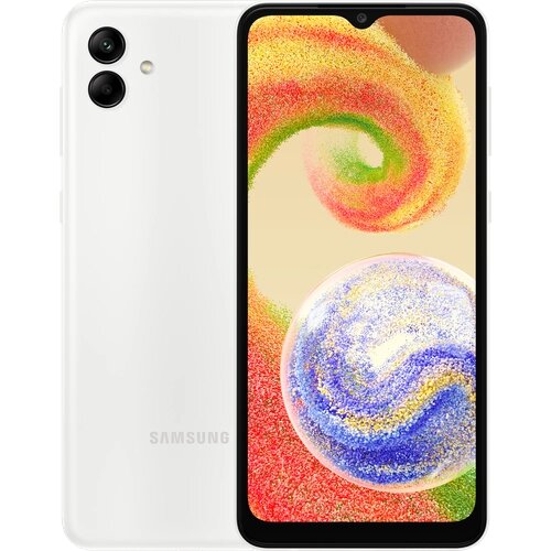 Смартфон Samsung Galaxy A04 4/64 ГБ, 2 SIM, белый