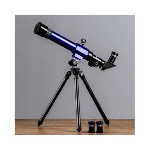 Телескоп настольный х20х30х40, синий 159180 .
