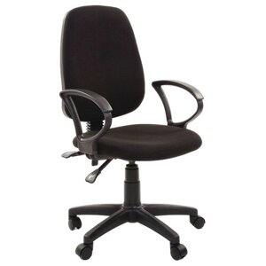 Компьютерное кресло EasyChair 318 AL офисное, обивка: текстиль, цвет: черный