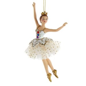Kurts Adler Елочная игрушка Балерина Мирта - Ballet Giselle 17 см, подвеска E0691