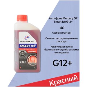 Антифриз Mercury GP Smart Ice G12+Red) -40 1 л.
