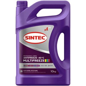 Антифриз sintec multifreeze G12 violet -40 10 кг (990573)