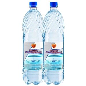 Дистиллированная вода ELTRANS EL-0901 1.5 л пластиковая бутылка 2 шт.