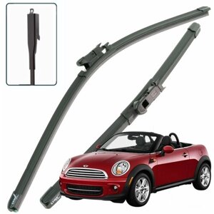 Дворники Mini Roadster R59 Мини Родстер Р59 2011 2012 2013 2014 2015 Щетки стеклоочистителя бескаркасные 500-500 2шт.