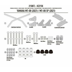 Крепление верхнего кофра GIVI 2156FZ для yamaha MT-09 / MT-09 SP '21-23