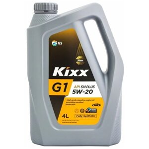 Масло моторное kixx G1 5W-20 API SN PLUS-RC, ILSAC GF-5 - 4л. L2100440E1