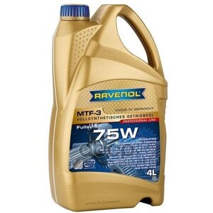 Масло Трансмиссионное Mtf -3 Sae 75W (4Л) Ravenol арт. 4014835719897