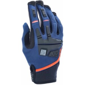Перчатки acerbis X-enduro CE blue/orange XXL