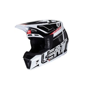 Шлем кроссовый Leatt 7.5 V24 Blk-Wht XXL 63-64cm