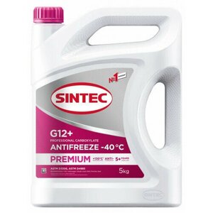 Sintec Antifreeze Premium G12+ Pink -40 (Старый Арт. 990450) SINTEC арт. 990564