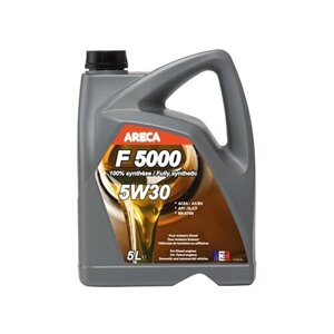 Синтетическое моторное масло Areca F5000 5W30, 5 л