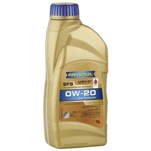 Синтетическое моторное масло RAVENOL EFS EcoFullSynth SAE 0W-20, 1 л