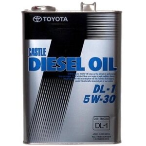 TOYOTA Моторное Масло Toyota Castle Diesel Oil Dl-1 Sae 5w-30 (4л)