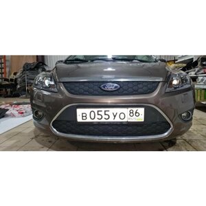 Утеплитель радиатора для Ford Focus 2 Рестайлинг2 2007 - 2011