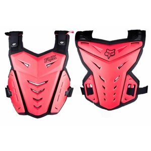 Защита груди/спины панцырь для тела моточерепаха (size: L, XL, красный) FOX"